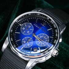 Audemars Piguet Code 11.59 Chronograph Smoked Blue Strap MINT FULL SET 26393BC 12