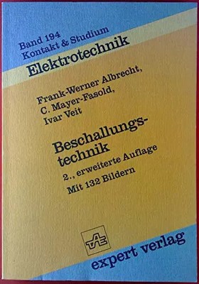 Beschallungstechnik (Kontakt & Studium), Frank W Albrecht, C Mayer-Fasold e
