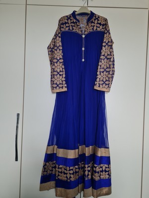 Asiatisches Maxikleid Größe 10