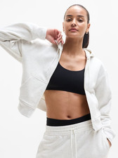 SALE OFF - Athleta - Forever Fleece Full Zip Sweatshirt - womens