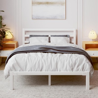 QueenSize Bed Frame,Heavy Duty Platform Strong Metal Foundation,Storage,Mattress