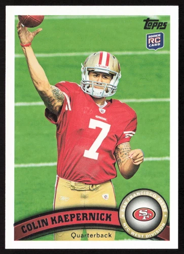 2011 Topps Colin Kaepernick #413 Rookie San Francisco 49ers