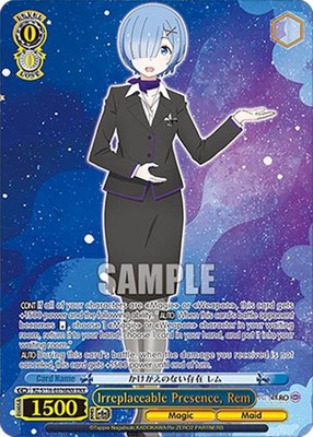 Irreplaceable Presence, Rem (RZ/S116-E076ENX) [Re:ZERO -Starting Life in Another