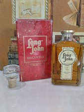 Whisky Long John Decanter 70cl 40% Anni 90 IMP. Spirit Con Box
