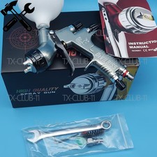 For Devilbiss Te20 1.4mm Silver Gray Tool Pistol Spray Gun Car Gti Pro Lite
