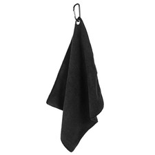 11.8" x 11.8" Microfiber Golf Towel with Carabiner Clip, Premium Ultra Absorbent