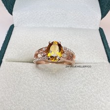 Citrine Ring, Stunning Ring, Natural Citrine, Engagement Ring, Wedding Ring