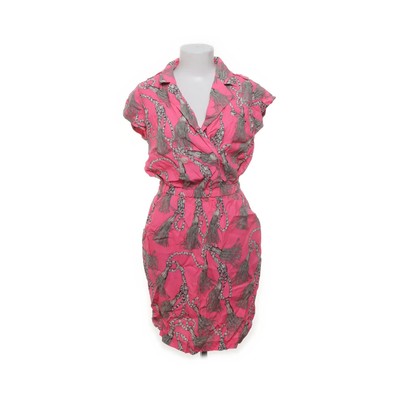 Edith & Ella, Kleid, Größe: M, Pink/Mehrfarbig, Cupro/Viskose, Damen #eiC