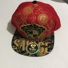 Top Level SnapBack Savage Hat Red And Gold — photo 1