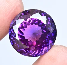 32.95 Ct Flawless Natural Purple Pink Tanzanite Certified Rare Loose Gemstone