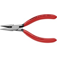 Knipex 37 31 125 Elektronik- U. Feinmechanik Flachrundzange Gerade Werkzeugstahl
