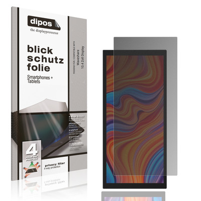 Blickschutzfolie für Waveshare 10.4 Zoll Display matt Schutzfolie Folie Display