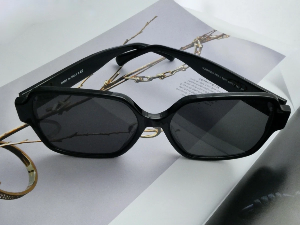 希少　CHANEL ブラック オーバルサングラス　ヴィンテージ CHANEL Black Oval Sunglasses for Men for sale | eBay