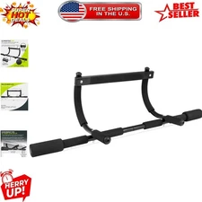 Heavy Duty Wall-Mounted Pull-Up Bar – 300 lb Capacity, Multi Grip Design