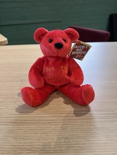 Salvino s Mac Bammers Mark McGwire 25 Red Plush Bear MLB Cardinals