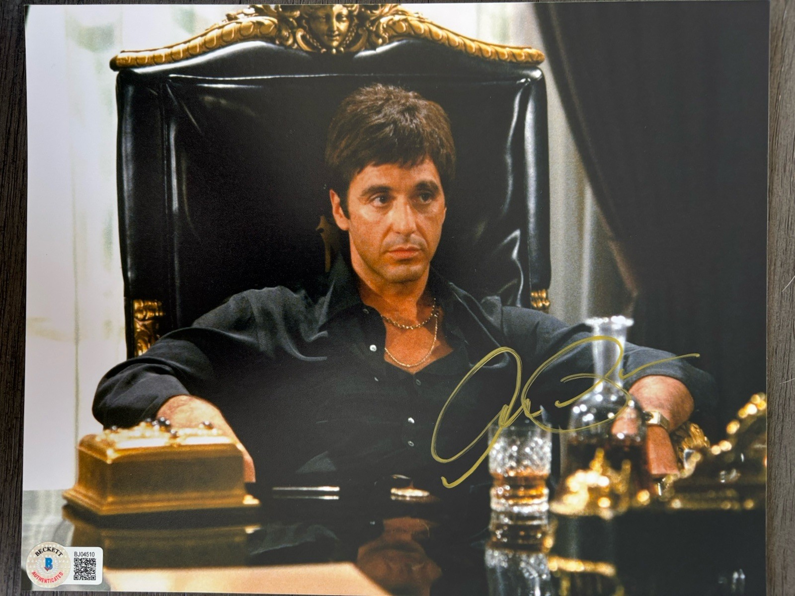 Al Pacino Autographed Signed Godfather Scarface Beckett BAS Certified Photo 8x10 