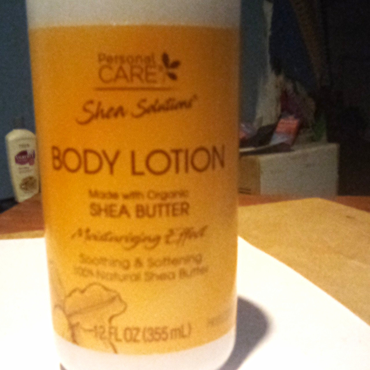 Personal Care Shea Solutions Body Lotion, Organic Shea Butter 12 fl oz