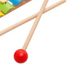 Kids Xylophone With 2 Mallets Colorful Wooden Xylophone Toy 8 Tones Percussion