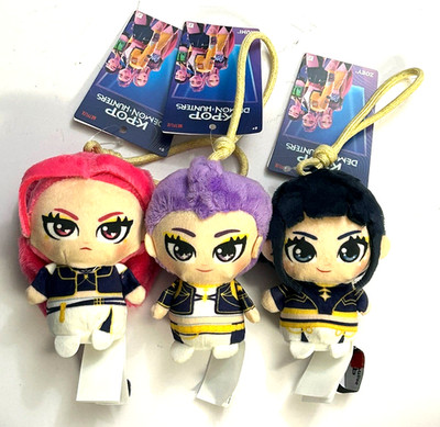  K-Pop Demon Hunters  Rumi Mira Zoey, HUNTR/X Plush Hangers Jazwares Netflix New