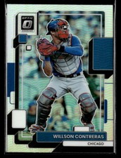 Willson Contreras 2022 Donruss Optic #145 Holo Prizm Chicago Cubs