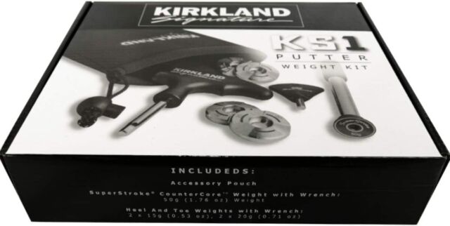 Kirkland Signature KS1 Golf Putter Weight Kit Silver JAPAN NEW