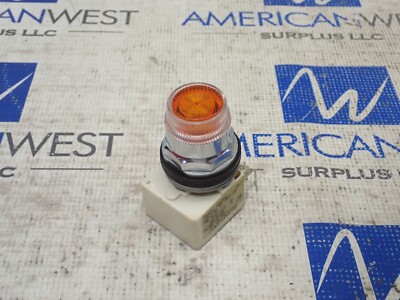 Square D 9001-KM35 Pushbutton Illuminated Ser G Amber