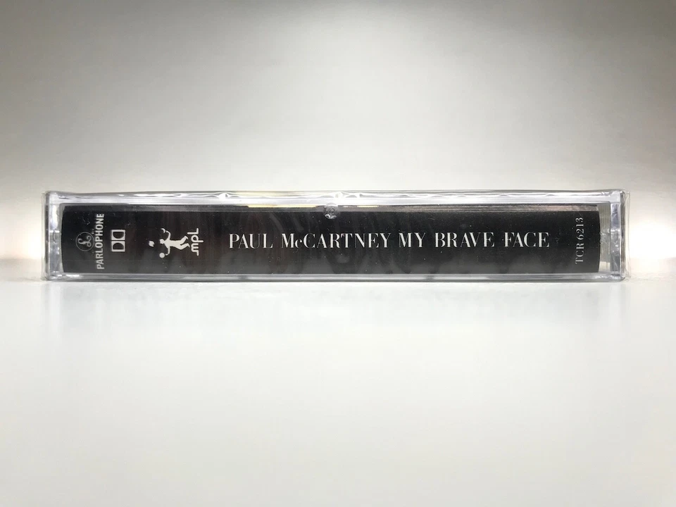 Paul McCartney MY BRAVE FACE Vintage Cassette **NEW OLD STOCK SEALED 1989** MINT - Image 4 of 4