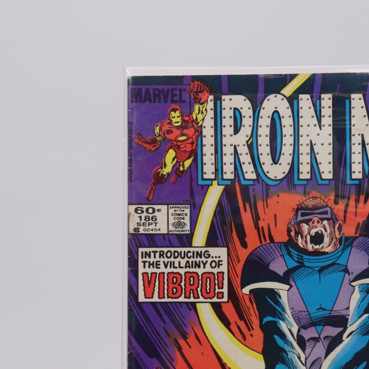 Marvel Comics Iron Man #186 September 1984 Vibro | eBay
