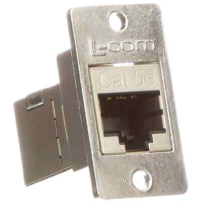 1Pc L-Com Ecf504-Sc5E Coupler Shielded (8X8) Panel Mount Style Cat5E Rj45, Ecf