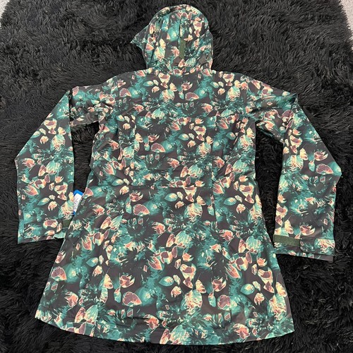 Columbia Splash ALittle Rain jacket Spruce Solarized Print RL0174-371 Women Sz S - Picture 10 of 12