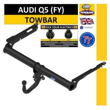 Towbar Swan Neck for Audi Q5 SQ5 (FY) SUV 2017on & Q5 Sportback 2019on Electrics