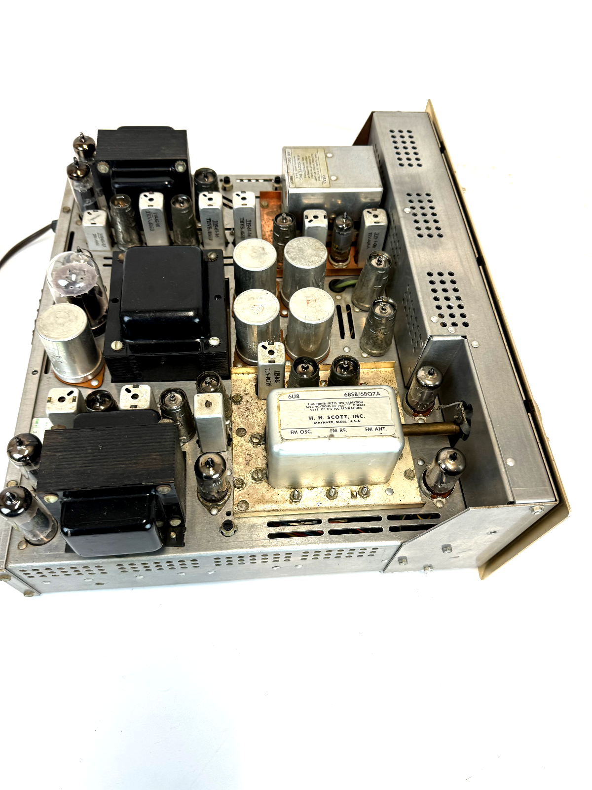 Vintage HH Scott Stereomaster 399 Tube Receiver Amplifier eBay