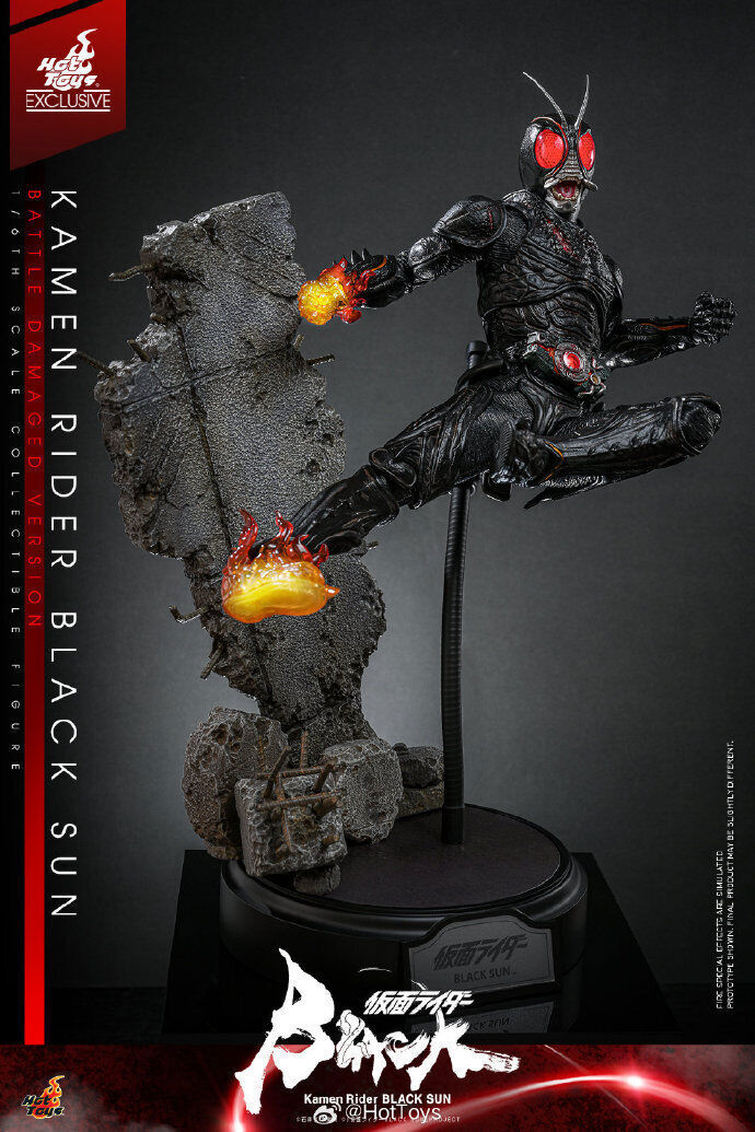 Hot Toys TMS115 Kamen Rider Black Sun Battle Damaged 1/6 Action
