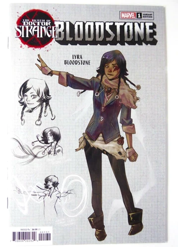 Marvel DEATH of DR STRANGE:BLOODSTONE #1 1:10 Variant 1st LYRA App KEY VF (8.0)