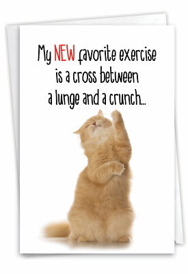 1  Birthday Card with Envelope - New Favorite Exercise C4875BDG