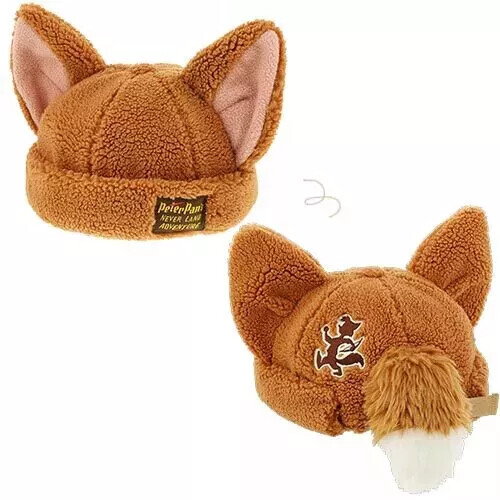 Tokyo Disney Resort Peter pan Fantasy Springs Hat Cap Lost Boys Kids Fluffy - Picture 7 of 11
