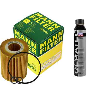MANN-FILTER ÖLFILTER HU 820 x + LIQUI MOLY Cera Tec 3721