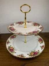 Vtg 1962 Royal Albert Old Country Roses Bone China England