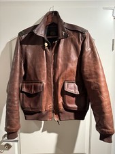 Vanson Type A2 Fliegerlederjacke Horsehide Le...