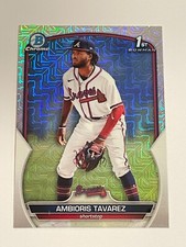 2023 Bowman Baseball Mojo Refractor #33 - Ambioris Tavarez - Atlanta Braves