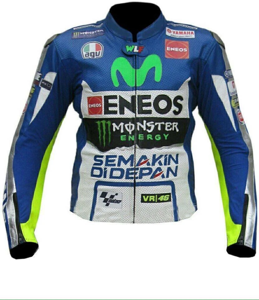 Giubbotto pelle clearance yamaha