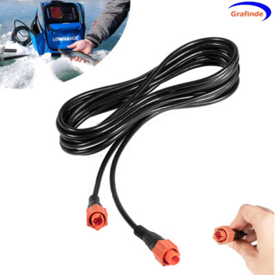 For Lowrance Ethernet Cable Cat6 15-Feet Black Finish High-Speed Plug and Play