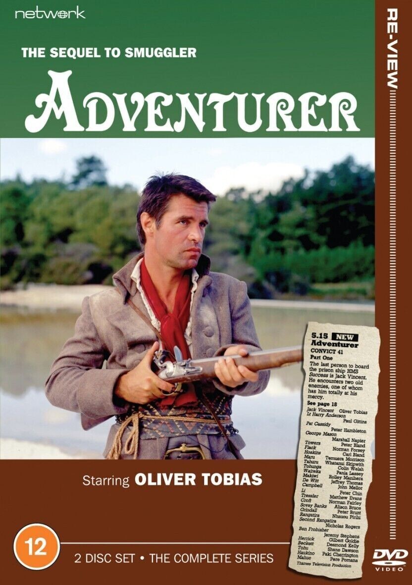 Adventurer: The Complete Series (2 DVD Set) New & Sealed - Oliver Tobias