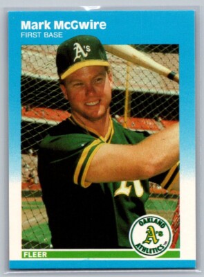 Mark McGwire 1987 Fleer Update #U-76