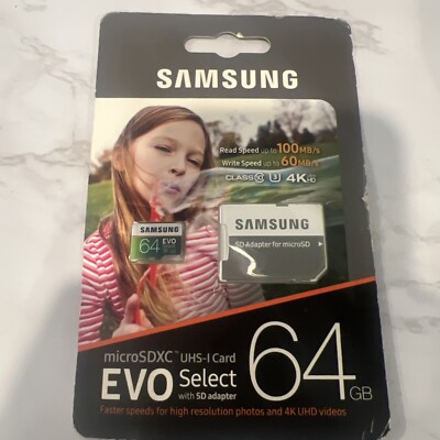 SAMSUNG EVO Select + Adapter 64GB microSDXC UHS-I