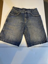 Vintage Jnco Premium Shorts Mens 34w Blue Time Resistant Denim Baggy 90s Y2K