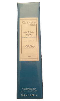 Christophe Robin 6.8OZ Purifying Hair Finish Lotion w/ Sage Vinegar, Sealed