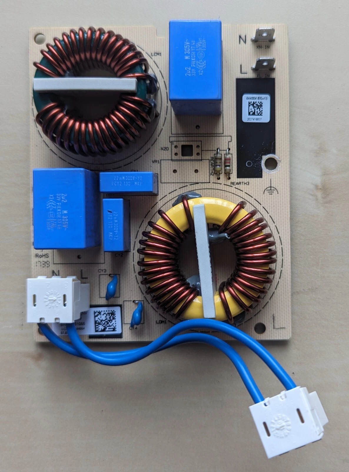 Bosch Filter board for induction hob PIE651BB1E/02