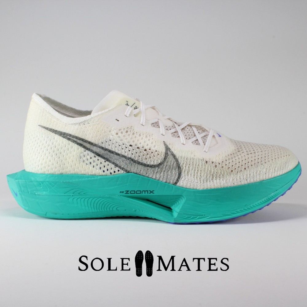 Nike ZoomX Vaporfly Next% 3 White Jade Green Mens Size 15 Running Shoes DV4129-102
