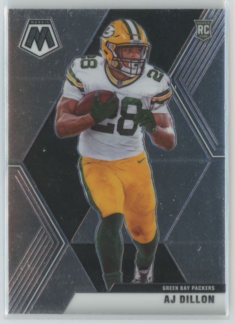 2020 Panini Mosaic AJ Dillon Rookie Green Bay Packers #226